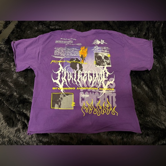 Civil Regime Purple Graphic T Shirt XXL - Picture 4 of 4